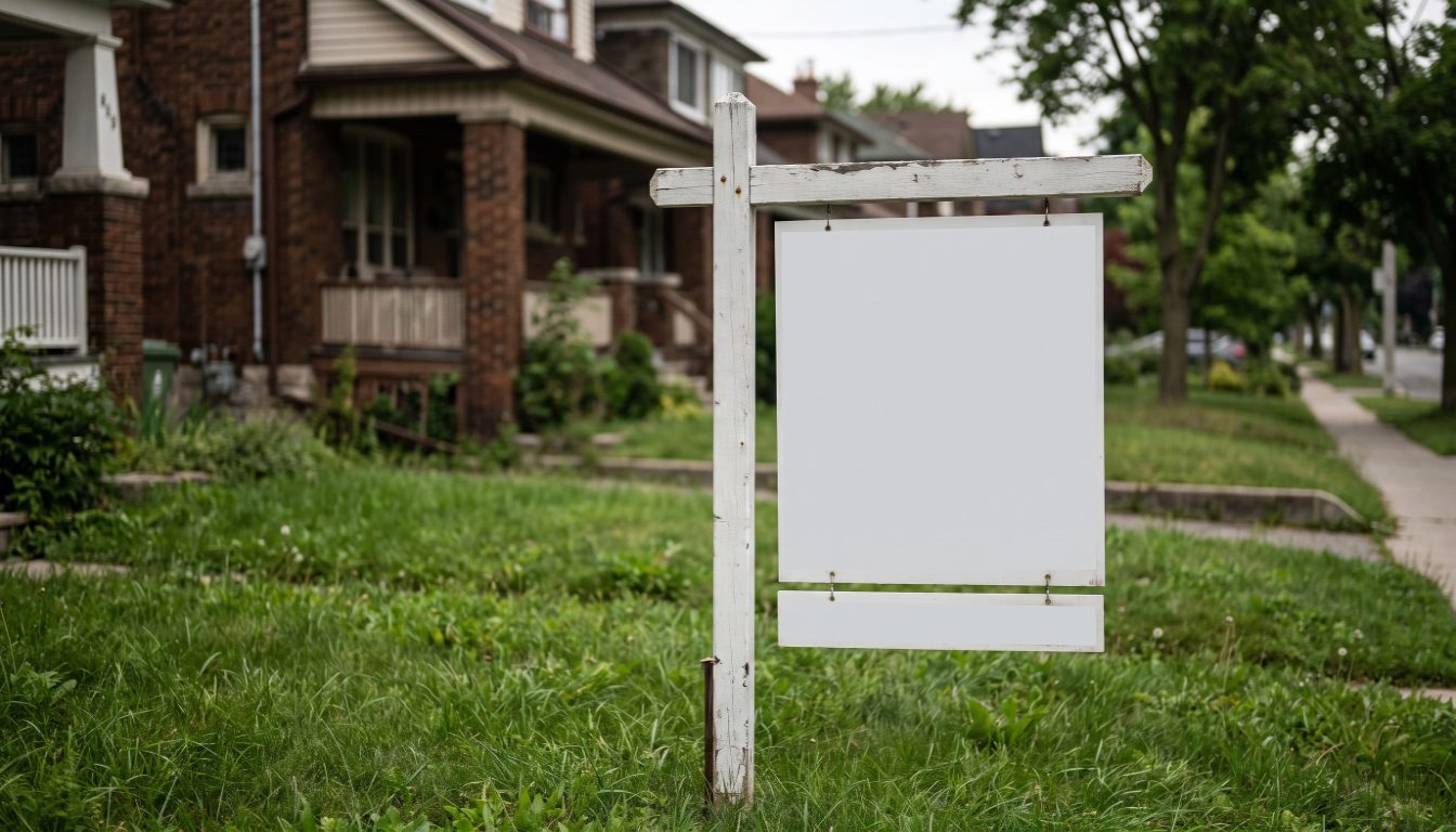 A listing agent preparing a written escape clause notice while a second offer sits on the desk beside a conditional agreement