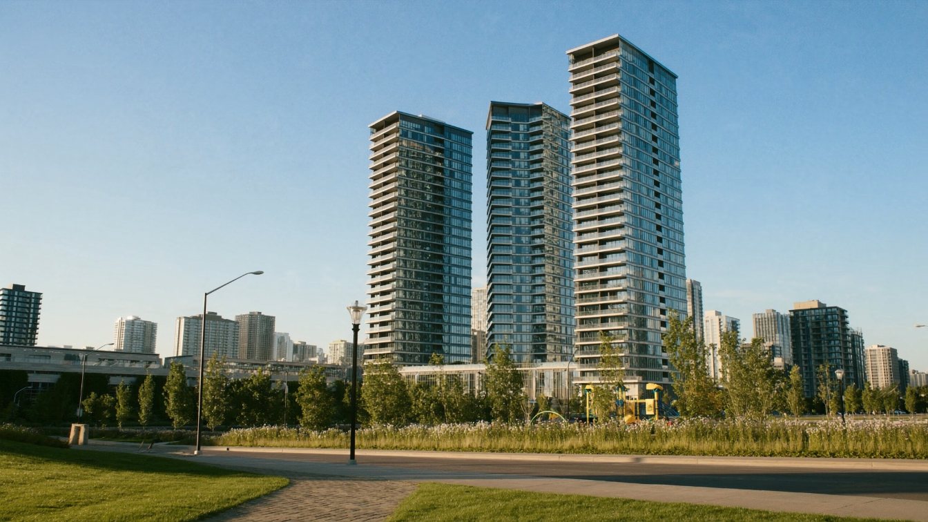 West Village I and II and Evermore on Eva Road: The Tridel Towers Where Hydro Is Not Included (illustrative)