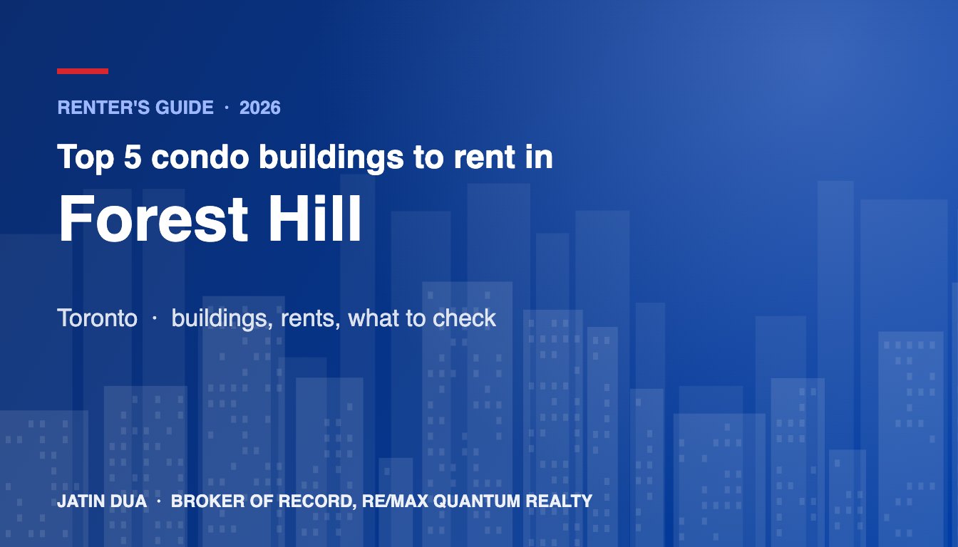 Top 5 Condo Buildings to Rent in Forest Hill, Toronto (2026)