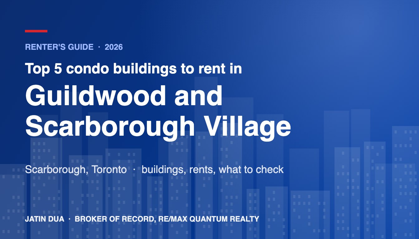 Top 5 Condo Buildings to Rent in Guildwood and Scarborough Village, Scarborough, Toronto (2026)
