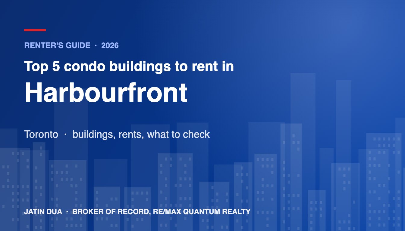 Top 5 Condo Buildings to Rent in Harbourfront, Toronto (2026)