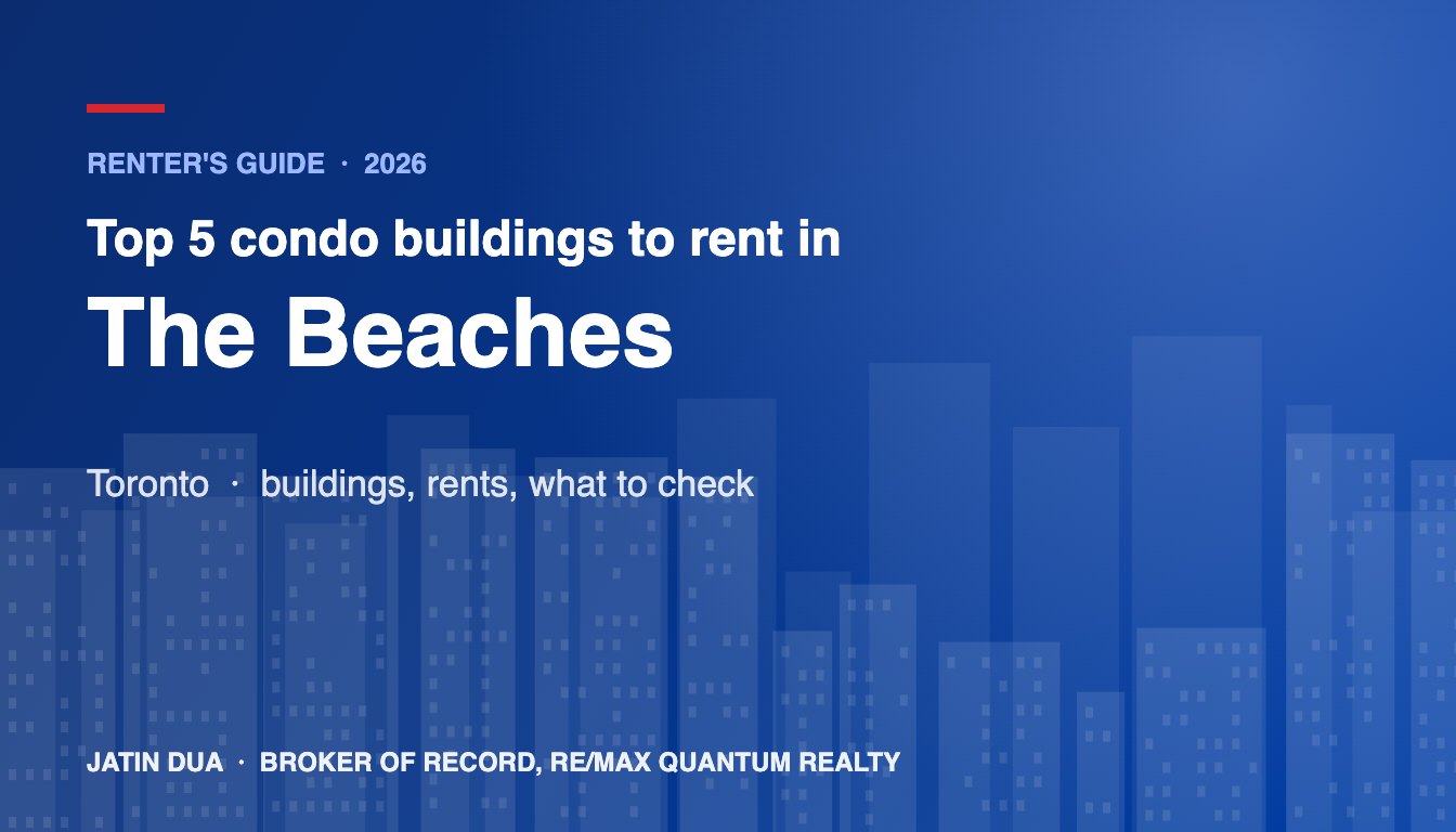 Top 5 Condo Buildings to Rent in The Beaches, Toronto (2026)
