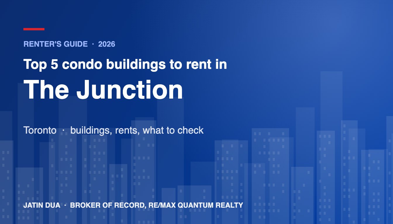 Top 5 Condo Buildings to Rent in The Junction, Toronto (2026)