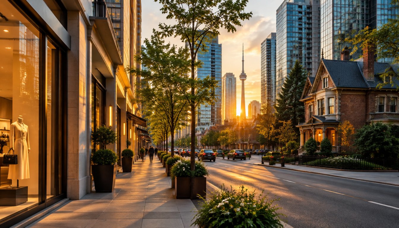 Yorkville toronto (illustrative)