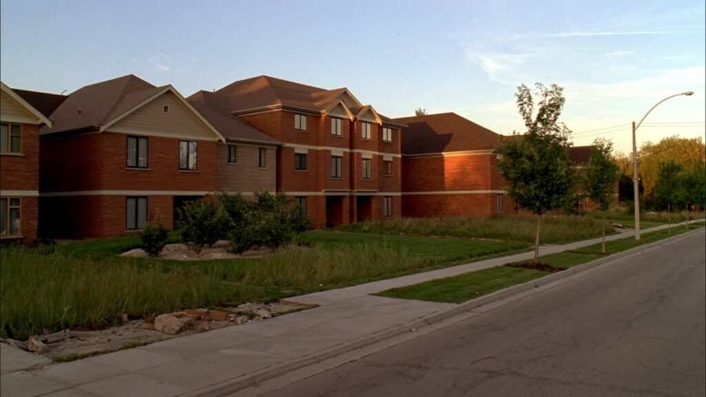 Newly built detached and semi-detached homes on a new Mississauga street (illustrative)
